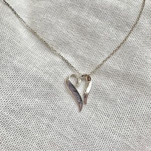 Friendship heart necklace